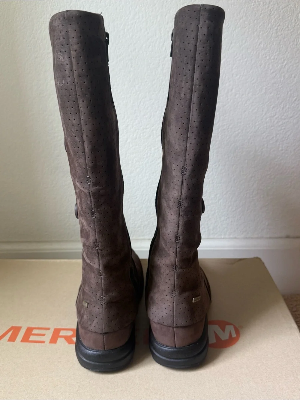 Merrell Captiva High Waterproof Boots in Espresso Sz 5.5